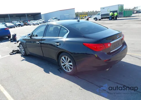 2017 Infiniti Q50 2.0T Premium from USA, damaged, VIN JN1CV7AP2HM641886